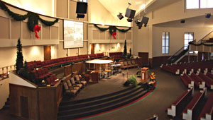 Main Sanctuary at The Pentecostal Church of Memphis